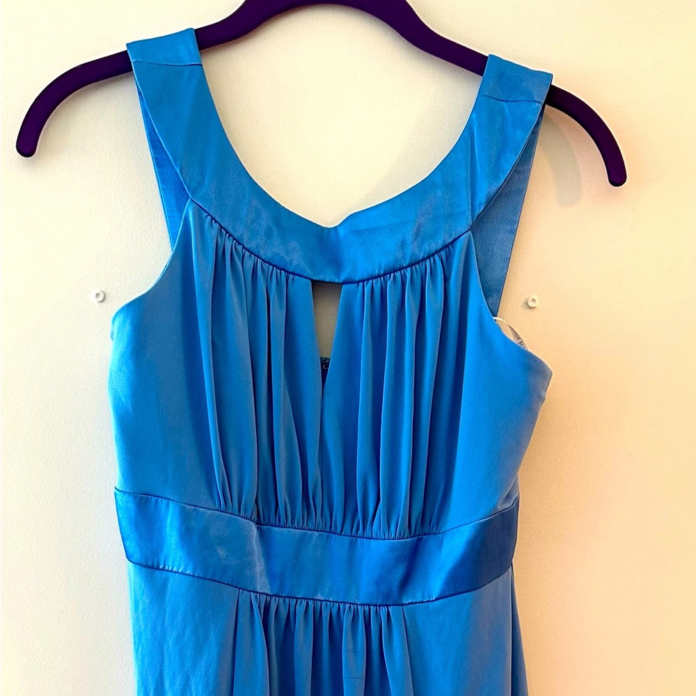 Women’s blue dress